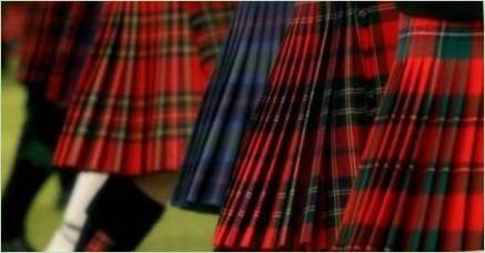 Všetko o škótskej sukne