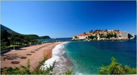 Čierne Hory Resorts s piesočnatými plážami