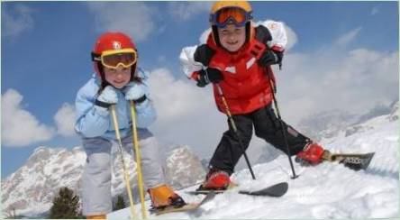Odrody detských lyží a ich výber