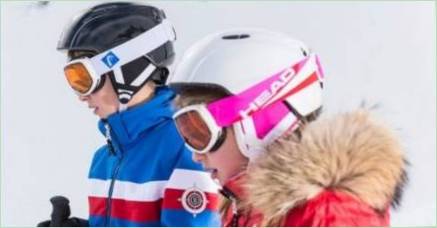 Výber detskej lyžiarskej helmy