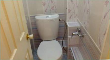 Ako môžete skryť potrubia v záchode?