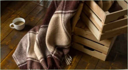 Ako si vybrať a starať sa o vlnenú deku?