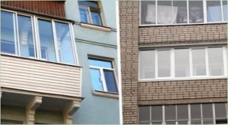 Aký je rozdiel medzi balkónom z loggie?