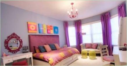 Bedroom Interior Design Možnosti pre dievča