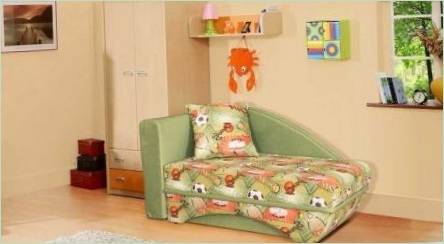 Detská pohovka gauč: funkcie, dizajn a výber