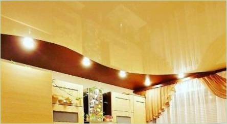 Osvetlenie v kuchyni s stropom stropu: výber a umiestnenie svietidiel