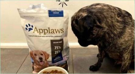 Vlastnosti krmív psov Apply