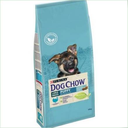 Vlastnosti krmiva Purina Dog Chow pre šteniatka