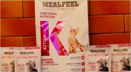 Vlastnosti potravín pre mačiatka Mealfeel