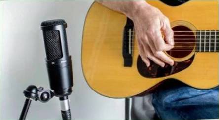 Ako si vybrať mikrofón na nahrávanie gitary?