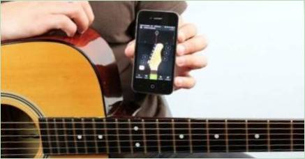 Vyberte aplikácie Android, aby ste nastavili gitaru