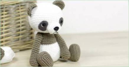 Knit Panda Amiguruchi háčkovanie