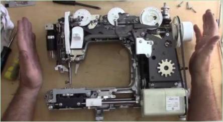 Oprava šijacieho stroja s vlastnými rukami