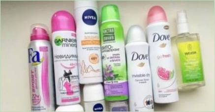 Dámske deodoranty: Druh, výber a použitie