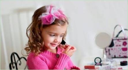 Dekoratívna kozmetika pre deti: Výrobcovia a výber