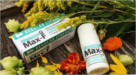 MAX-F Antiperspirant Review