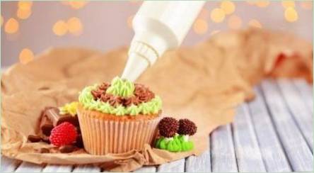Cukrárenské striekačky: Typy, pravidlá výberu a používania