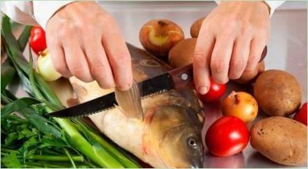 Nože čistenia rýb: Typy, výrobcovia, výber a použitie