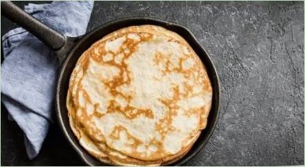 Pras-Iron Pancake Frying Pan