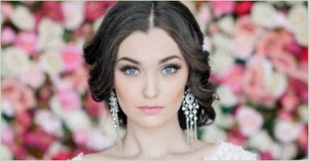 Svadobné make-up pre dievčatá s modrými očami