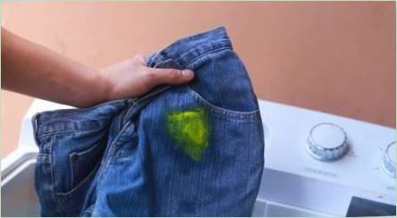 Ako umyte farbu z džínsov?