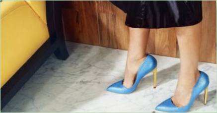 Blue Heel topánky