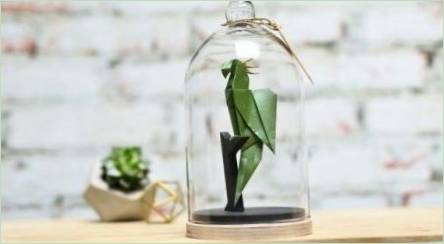 Ako vytvoriť origami vo forme papagája?