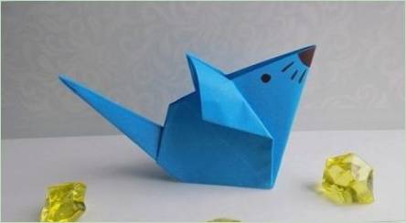 Robíme origami vo forme myši
