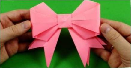 Vytvorenie Bantian v štýle origami