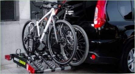 Upevnenie na bicykli na vozidle: Vlastnosti a výber