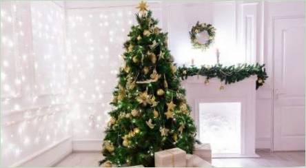 Ako krásne obliekanie umelého vianočného stromu?