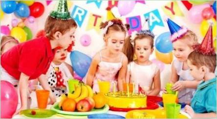 Ako osláviť narodeniny dievčat 5 rokov?