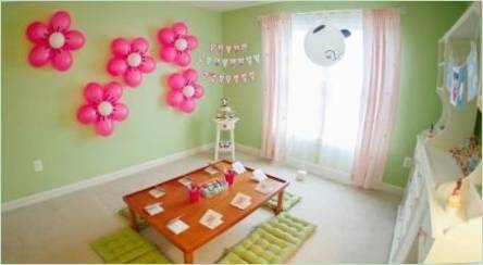 Ako zdobiť dievčenskú narodeninovú izbu?