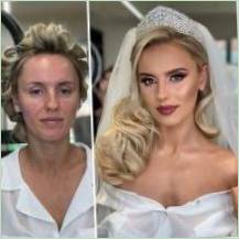 A ženích zistí? Neuveriteľné nečistoty Presmerovanie po profesionálnom make-up