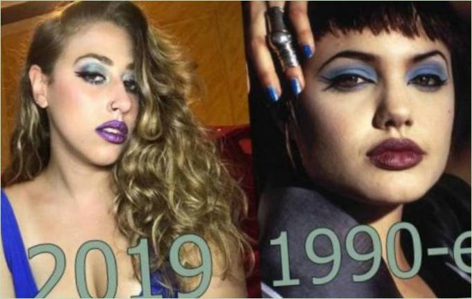 Make-up umelci v panike: strašidelné make-up  lidh 90s  vrátenie