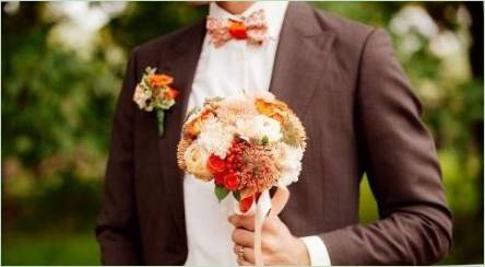 Jesenné svadobné kytice: Nápady na dizajn a jemnosti