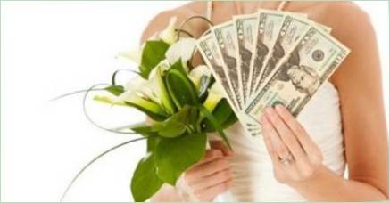 Koľko peňazí môže byť venovaná svadbe?