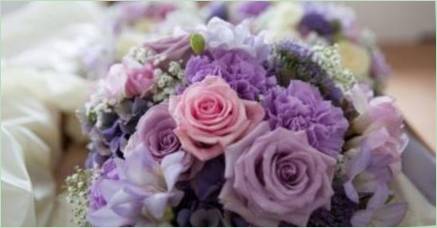 Lilac Bouquet pre nevestu: Výber farieb a nápadov dizajnu