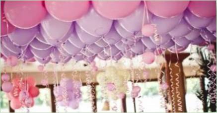 Možnosti a spôsoby, ako vytvoriť šperky z balónov na svadbu