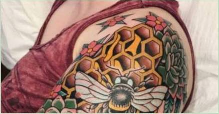 Honeycomb Tattoo