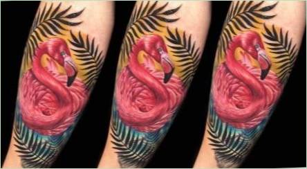 Čo robiť tetovanie s plameniakmi a to, čo sa stalo,?