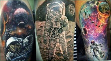 Prehľad Tattoo  kozmonaut 