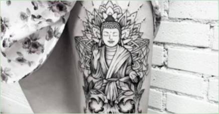 Tattoo  Buddha : hodnota a náčrty