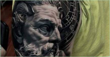 Tattoo  Zeus : value a myšlienky skíc
