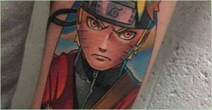 Tetovanie v štýle  Naruto 