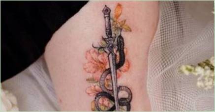 Všetko o tetovanie a  meč a 