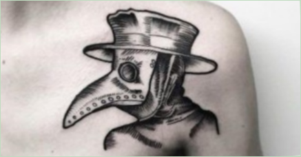 Význam a náčrty Tattoo  Plague Doctor 