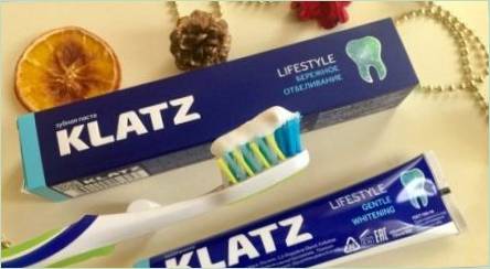 Vlastnosti zubných pastov Klatz