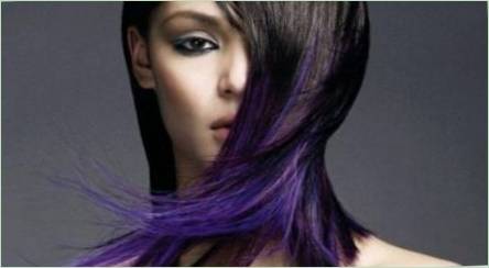 Fialové vlasy tipy: Módne trendy a farbenie techniky