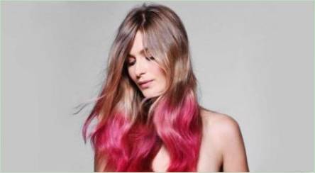Ružové tipy na vlasy na blond vlasy: komu sa zmestí a ako to urobiť?